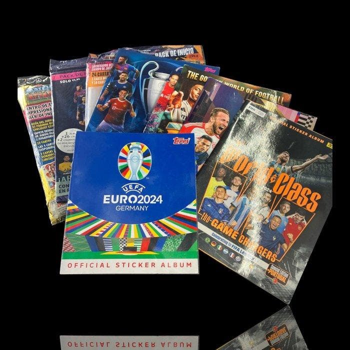 several Panini Original edition, 3 starter kit (sealed) + 6, Verzamelen, Stickers