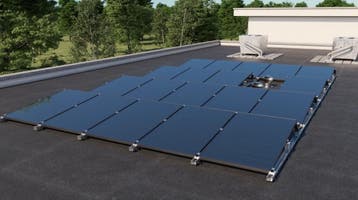 Blubase zonnepanelen montagesystemen voor Plat Dak Portrait, Ophalen of Verzenden, Nieuw, Overige typen, 200 wattpiek of meer