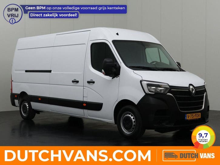 Renault Master Bestelbus 2.3DCi | wit, Auto's, Bestelauto's, Lease, Handgeschakeld, BTW verrekenbaar, Diesel, Wit, Euro 6, Renault