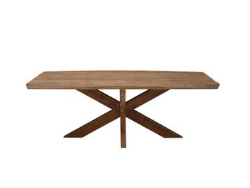 Deens ovale eettafel – massief teakhout – maatwerk mogelijk, Nieuw, Overige vormen, Teakhout, Landelijk, klassiek, modern, vintage