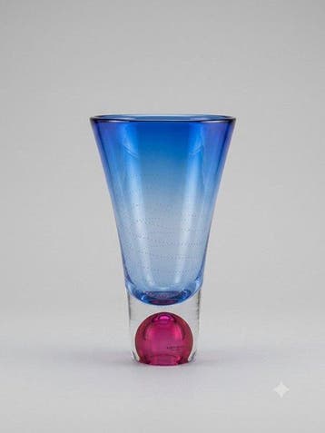 Kosta Boda - Goran Warff - Vaas - Zoom 40057 - Kristal -, Antiek en Kunst, Antiek | Glas en Kristal