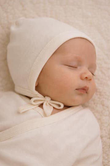 Merino wollen strikmutsje 0-6M, Nieuw, Bebewool, Jongetje of Meisje, Muts