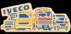 Iveco pin- 4 afbeeldingen, Verzamelen, Speldjes, Pins en Buttons, Verzenden, Nieuw, Transport, Speldje of Pin