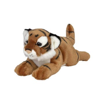 Nature Planet baby tijger knuffel - pluche - 33 cm - wilde, Verzenden, Nieuw