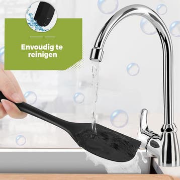 HI NATURE™ Spatel set 3 stuks - Spatel silicone - Siliconen, Huis en Inrichting, Keuken | Potten en Pannen, Ophalen of Verzenden