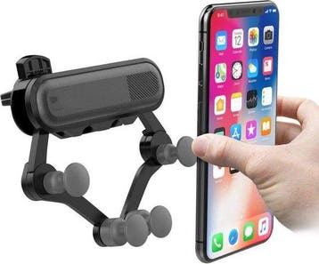 Telefoonhouder auto – Extra sterk ventilatierooster –, Ophalen of Verzenden, Nieuw