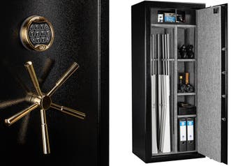 MustangSafes Wapenkluis bekleed S2 gecertificeerd - MSG 20-5, Ophalen of Verzenden, Nieuw, Brandkast