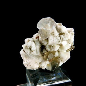 fluoriet, orthoklaas, rookkwarts - Papachacra,, Verzamelen, Mineralen en Fossielen