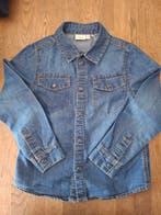 Name It denim overhemd blauw lange mouwen maat 116 nette sta, Zo goed als nieuw, Name it, Meisje, Overhemd of Blouse
