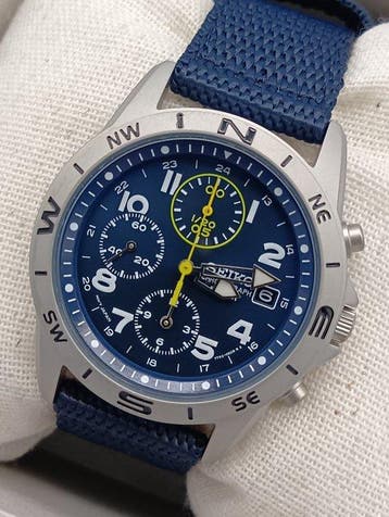 Seiko - CHRONOGRAPH - Zonder minimumprijs - SND379R - Heren
