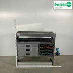 Aluca aluminium bedrijfswageninrichting gebruikt (nr 2577), Ophalen of Verzenden