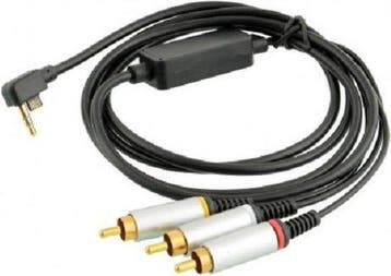 Composiet AV kabel voor PSP Slim &amp; Lite - 1,8 meter, Nieuw