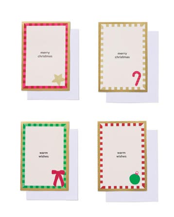 HEMA Kerstkaarten 14.5x10.4 - 20 stuks, Diversen, Kerst, Verzenden, Nieuw