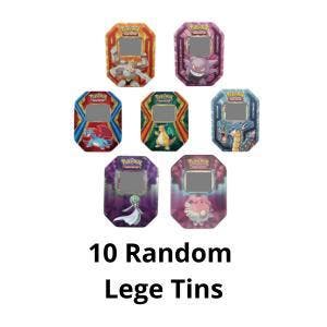 10 Random Lege Pokémon Tins, Hobby en Vrije tijd, Verzamelkaartspellen | Pokémon, Ophalen of Verzenden, Nieuw