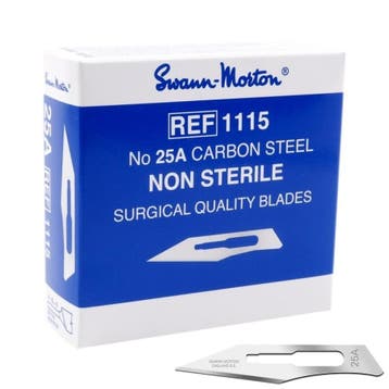 Scalpelmesjes Swann Morton 100 stuks - niet steriel - 1115, Verzenden, Nieuw