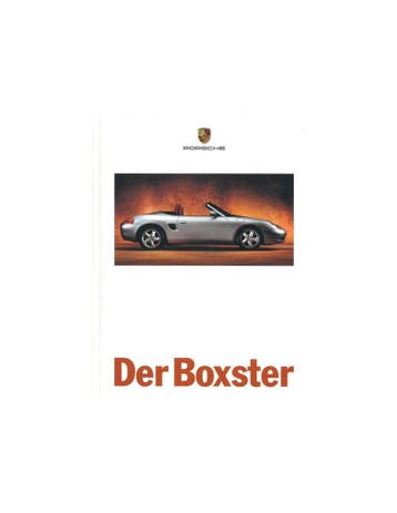 1998 PORSCHE BOXSTER HARDCOVER BROCHURE DUITS, Boeken, Nieuw, Porsche, Author