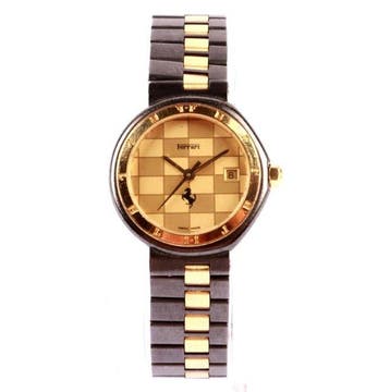 Ferrari by Cartier - Two Tone Gold Quartz Ladies - 31331 -, Nieuw