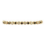 Gouden vintage tennisarmband met saffier en diamant 18 krt, Ophalen of Verzenden, Nieuw