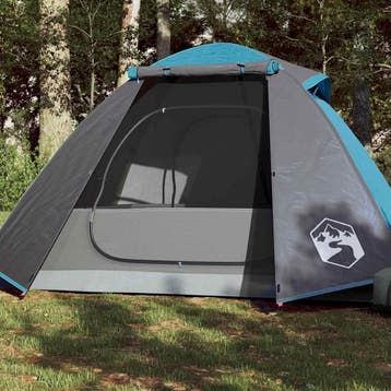 vidaXL Koepeltent 2-persoons waterdicht blauw, Verzenden, Nieuw, Tot en met 2