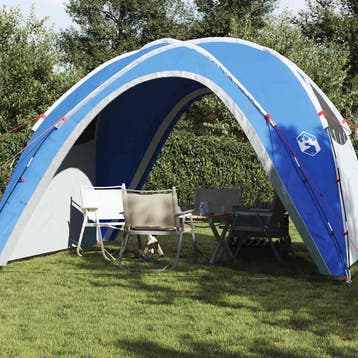 vidaXL Partytent waterdicht blauw, Verzenden, Nieuw, Tot en met 2