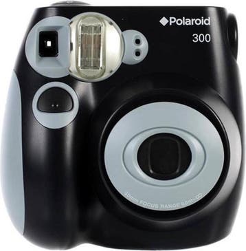 Polaroid 300 Instant Camera - Zwart, Verzenden, Zo goed als nieuw