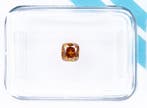 1 pcs Diamant (Natuurlijk gekleurd) - 0.47 ct - Cushion -, Nieuw