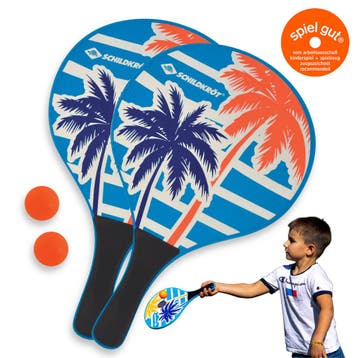 Schildkröt strandspel houten paddle van €12,99 voor €6,50, Ophalen of Verzenden, Nieuw