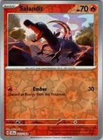 Salandit 023/142 reverse holo Stellar Crown, Ophalen of Verzenden, Nieuw, Losse kaart, Foil