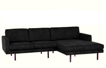 Loungebank Julianadorp - loungebanken - Zwart, Nieuw, Leer