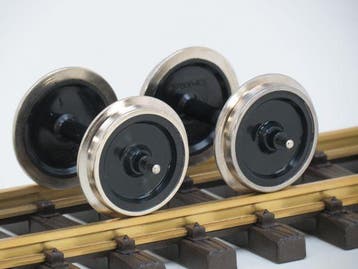 GS Dichte wielen 35mm RVS 2 stuks vergelijkbaar  PIKO 36165, Ophalen of Verzenden, Nieuw, Overige typen, Analoog