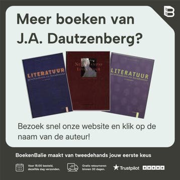 Havo en vwo Nederlandse literatuur - J.A. Dautzenberg, Verzenden, Gelezen, J.A. Dautzenberg