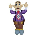 Te huur Abraham 50 jaar opblaaspop feestpop feest feestend, Ophalen, Zo goed als nieuw, Abraham of Sarah