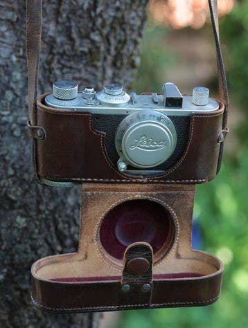Leitz Leica Standard Chrom von 1936 mit Elmar 1:3,5 F=5cm