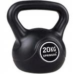Kettlebell | Zwart | 20 kg, Sport en Fitness, Ophalen of Verzenden, Nieuw