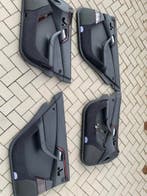 Mercedes W220 S-klasse S600 V12 deurpanelen set zwart leder, Gebruikt, Mercedes-Benz