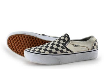 Vans Instappers in maat 42 Zwart, Verzenden, Zwart, Overige typen, Zo goed als nieuw