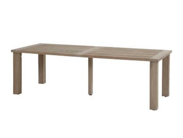 Taste by 4 Seasons Outdoor Louvre teak-tuintafel 240, Nieuw, Hardhout, Eettafel