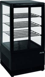 Mini koelvitrine Zwart | 78 liter Saro, Verzenden, Nieuw in verpakking
