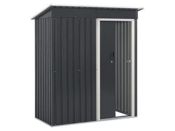 Veiling - Metalen tuinhuis S - Antraciet - Incl. onderstel, Tuin en Terras, Nieuw