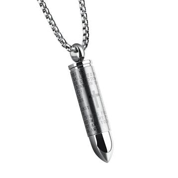 Fako Bijoux - Religieuze Kruis Kogel Hanger - Bullet Ketting, Verzenden, Nieuw