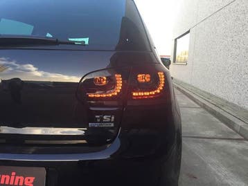 VW Golf 6 VI GTI R20 Look LED achterlichten Smoke, Verzenden, Nieuw