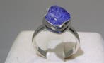 Tanzaniet ring - Hoogte: 26.8 mm - Breedte: 20.5 mm- 4.47 g