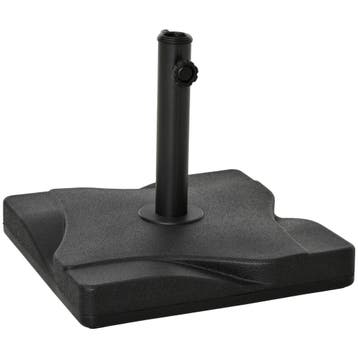 Parasolvoet 20 Kg Voor Parasolstangen 30-38 Mm, Stabiele Cem, Verzenden