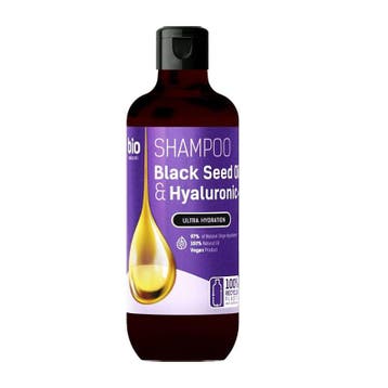 Bio Naturell Haarshampoo Zwarte Komijnolie en Hyaluronzuur, Nieuw