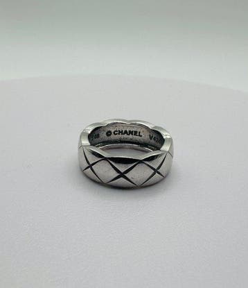 Chanel - Ring - 18 karaat Witgoud - Crush Band, Nieuw