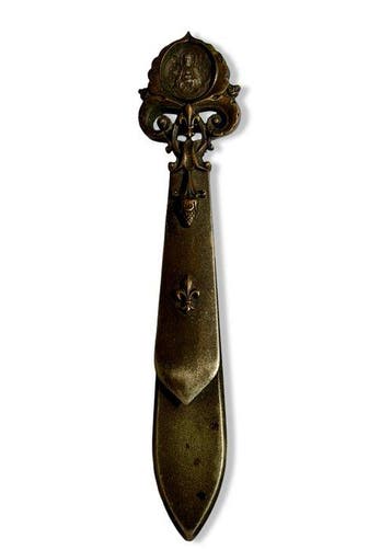 Briefopener - Antico Tagliacarte Segnalibro - Raro