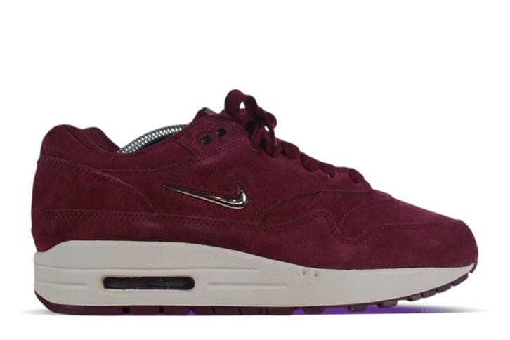 Nike Air Max 1 Jewel Bordeaux • 37.5 44.5, Kleding | Dames, Schoenen, Sneakers of Gympen, Ophalen of Verzenden