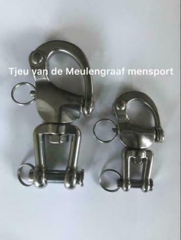 NIEUWE!! panieksluitingen paniekhaken mentuig marathontuig, Ophalen of Verzenden, Nieuw