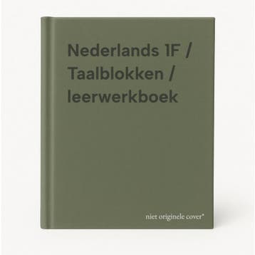 Nederlands 1F / Taalblokken / leerwerkboek 9789402079531, Boeken, Verzenden, Gelezen