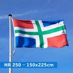 NR 250: Vlag Groningen 150x225cm premium, Nieuw